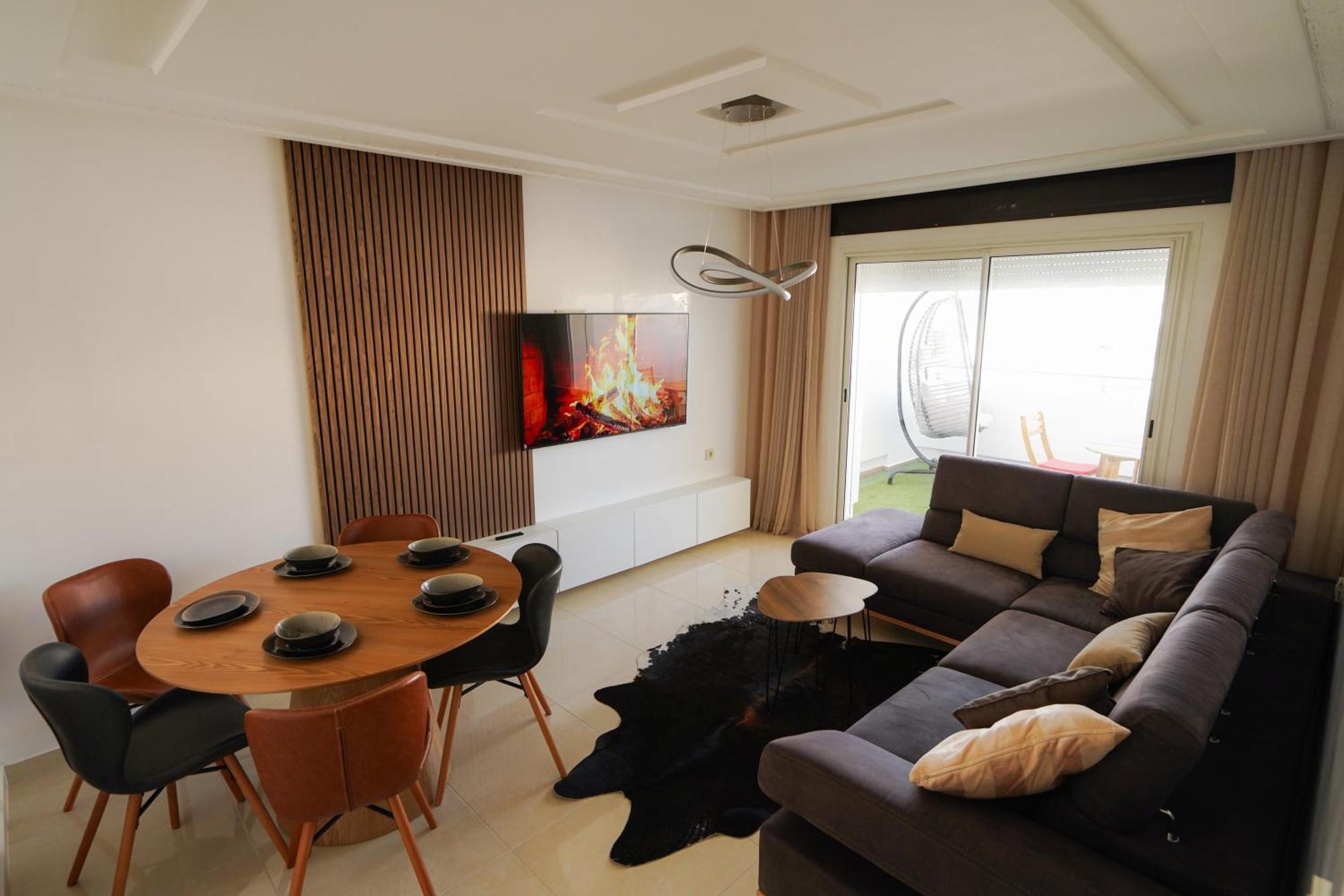 Appartement With Terasse 5 Min To Tanger Marina-Free Parking Extérieur photo